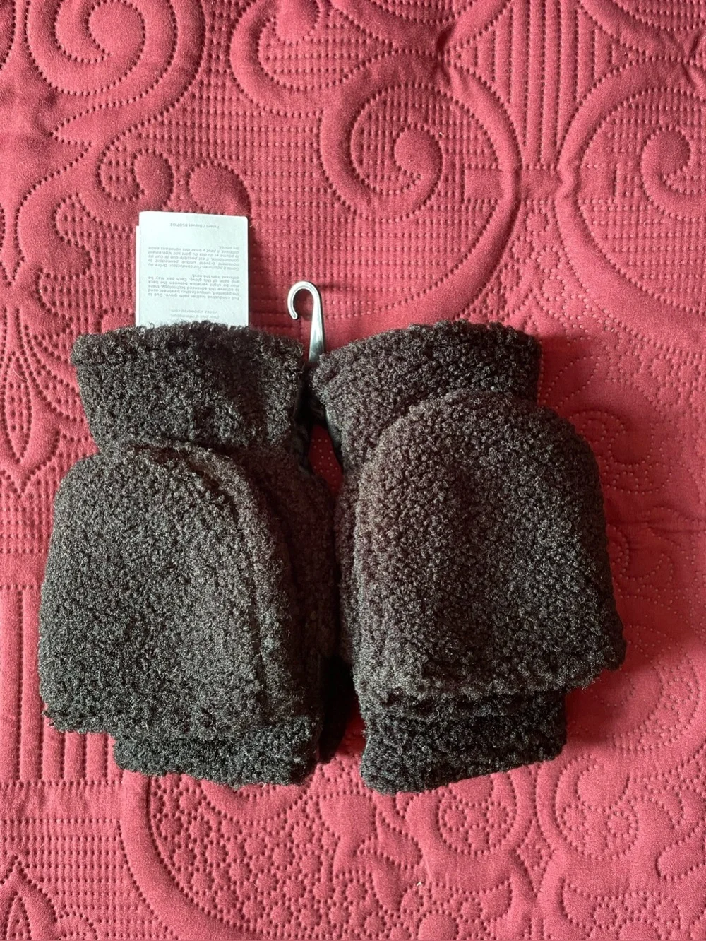 UGG Sherpa Fleece Flip Mittens